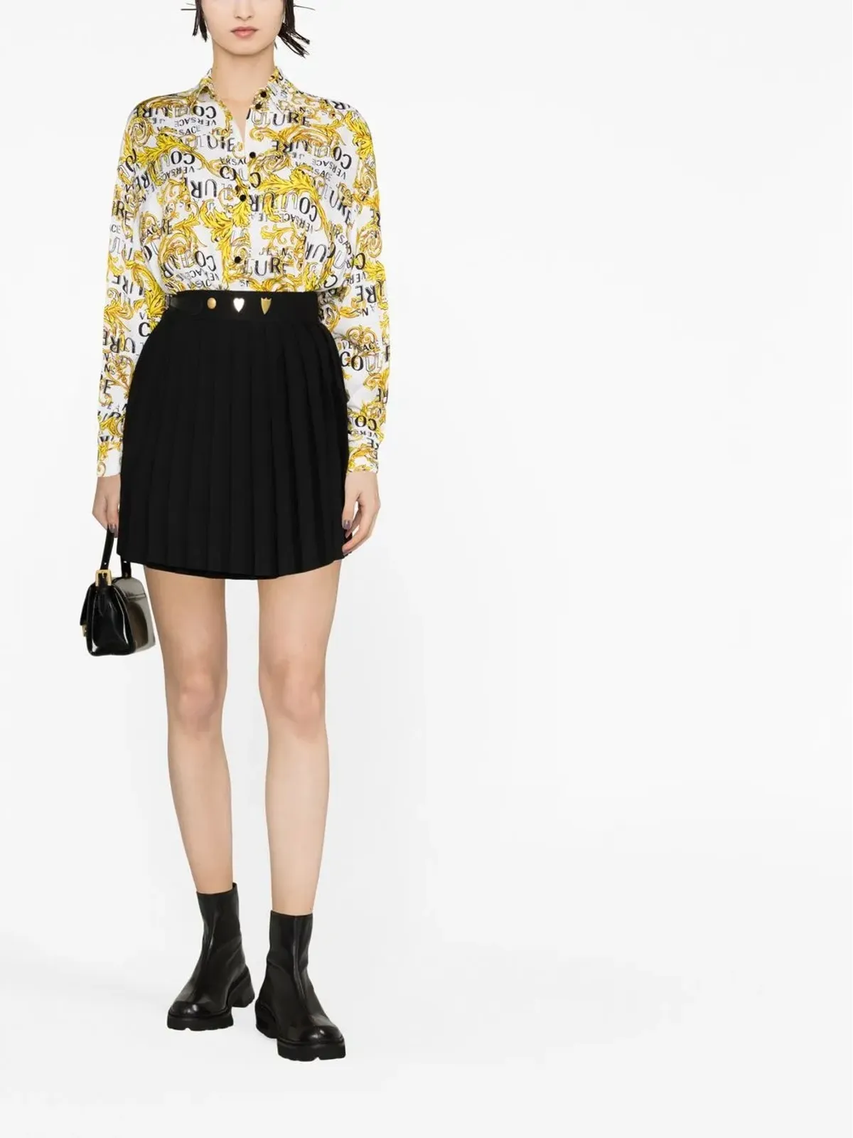 Versace Jeans Couture バロック ロゴプリント シャツ - 画像2