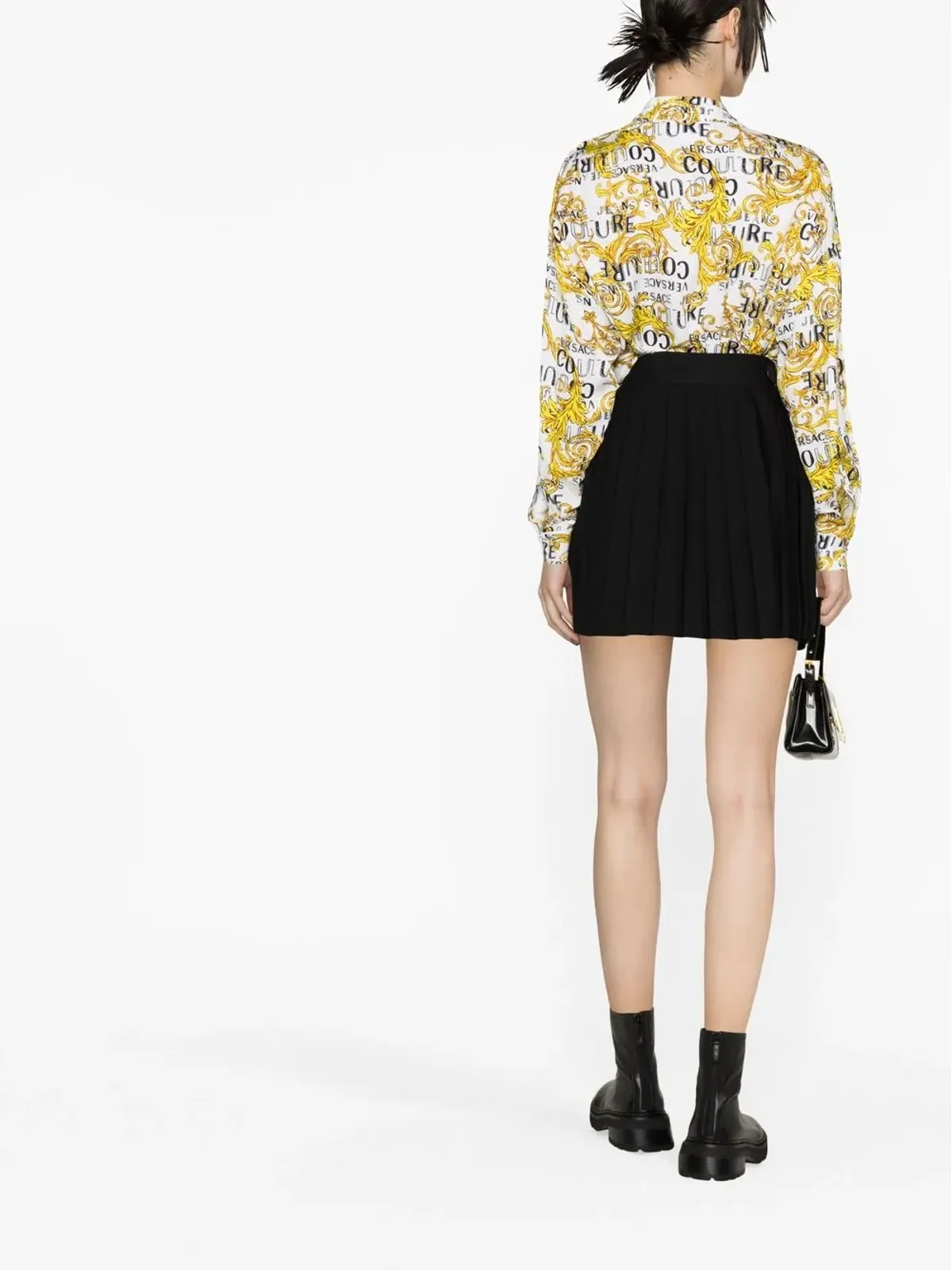 Versace Jeans Couture バロック ロゴプリント シャツ - 画像3