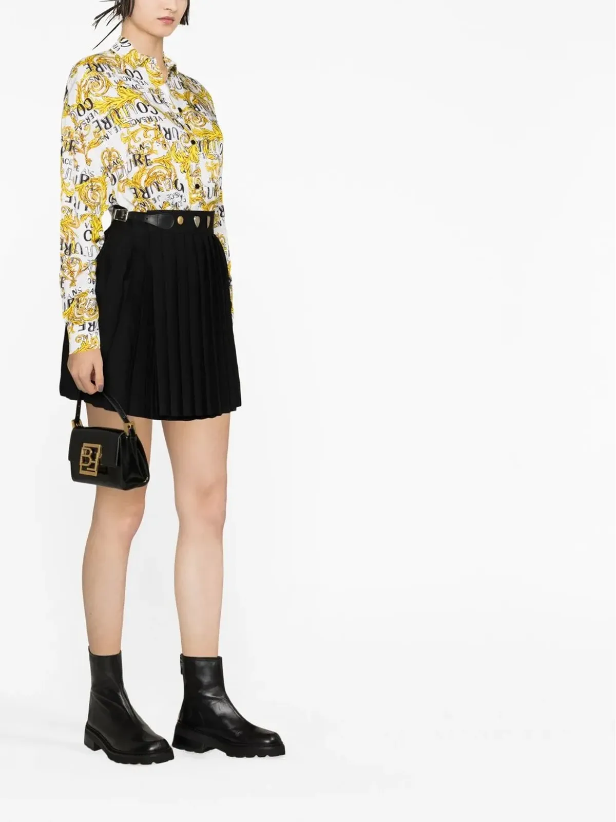 Versace Jeans Couture バロック ロゴプリント シャツ - 画像4