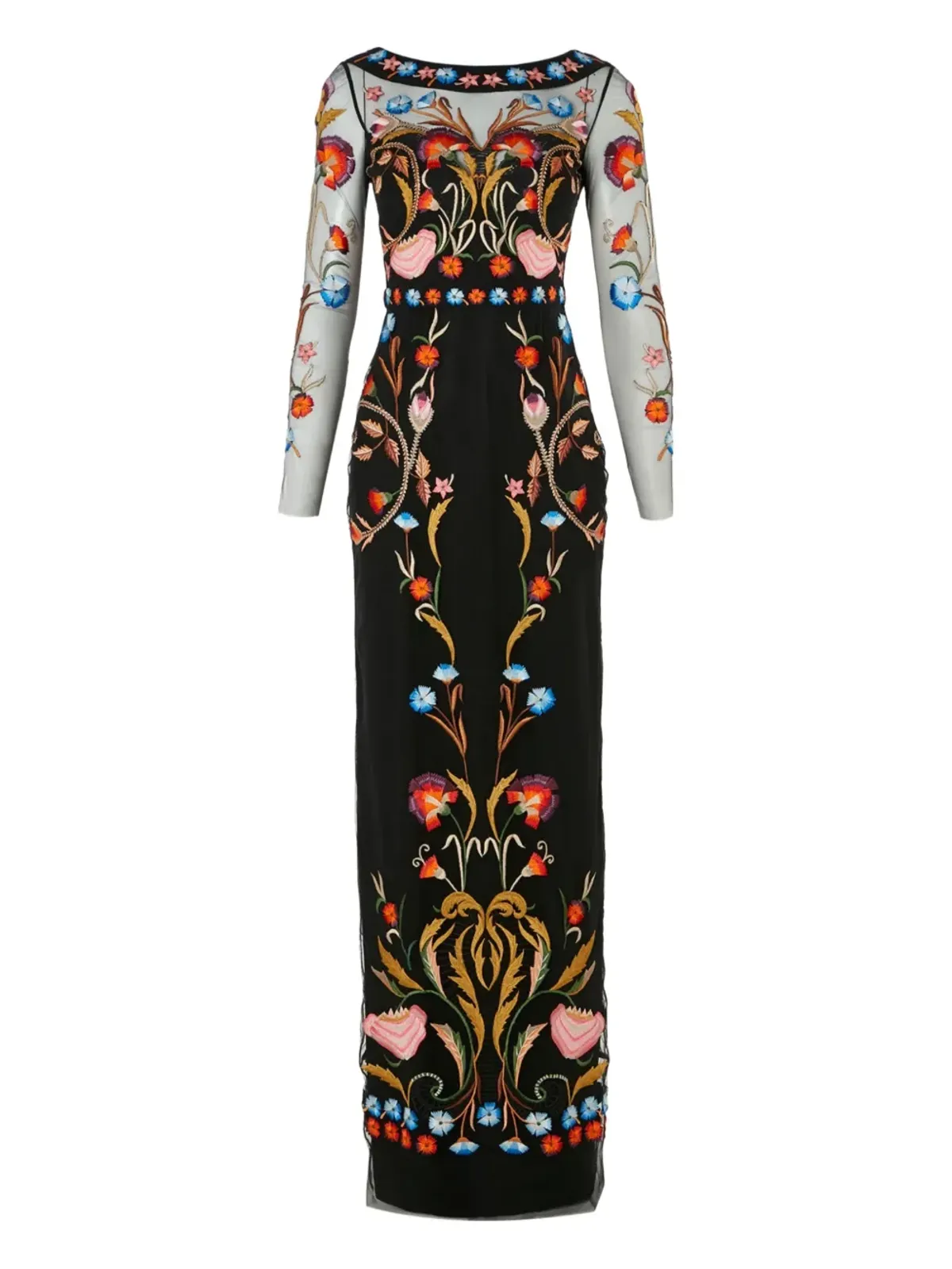 Temperley London 花柄刺繍ドレス - 画像5