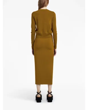 Proenza Schouler ラウンドネック ボタンアップ カーディガン - サムネイル4