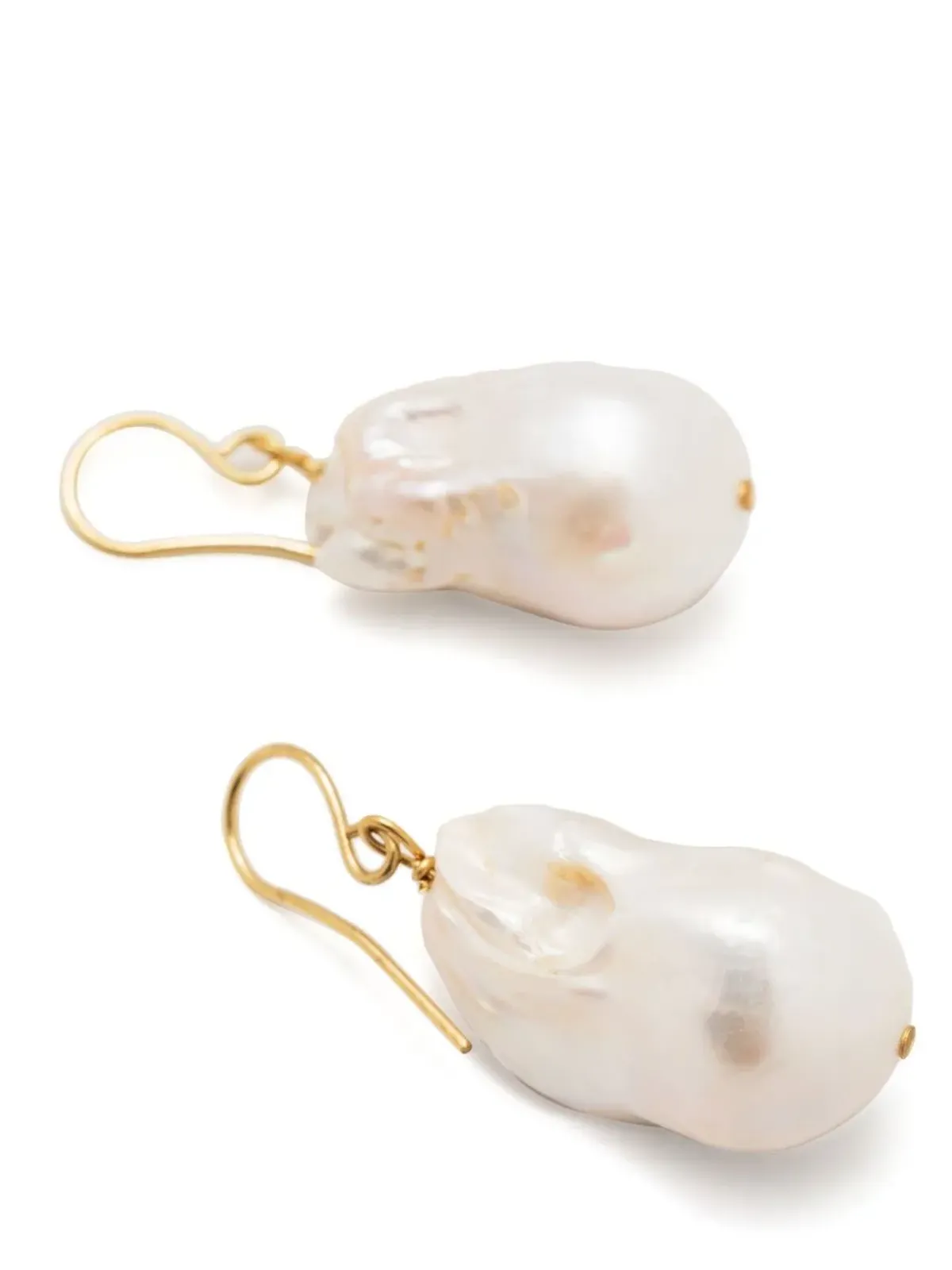 Jil Sander パールディテール ドロップピアス - 画像3