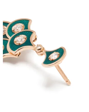 Selim Mouzannar フィッシュフォーラブ ダイヤモンド ドロップ ピアス - サムネイル4