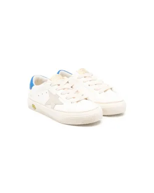 Golden Goose Kids ワンスターロゴ レースアップスニーカー - サムネイル1