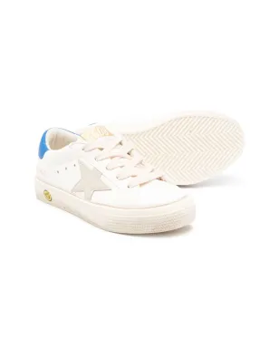 Golden Goose Kids ワンスターロゴ レースアップスニーカー - サムネイル2