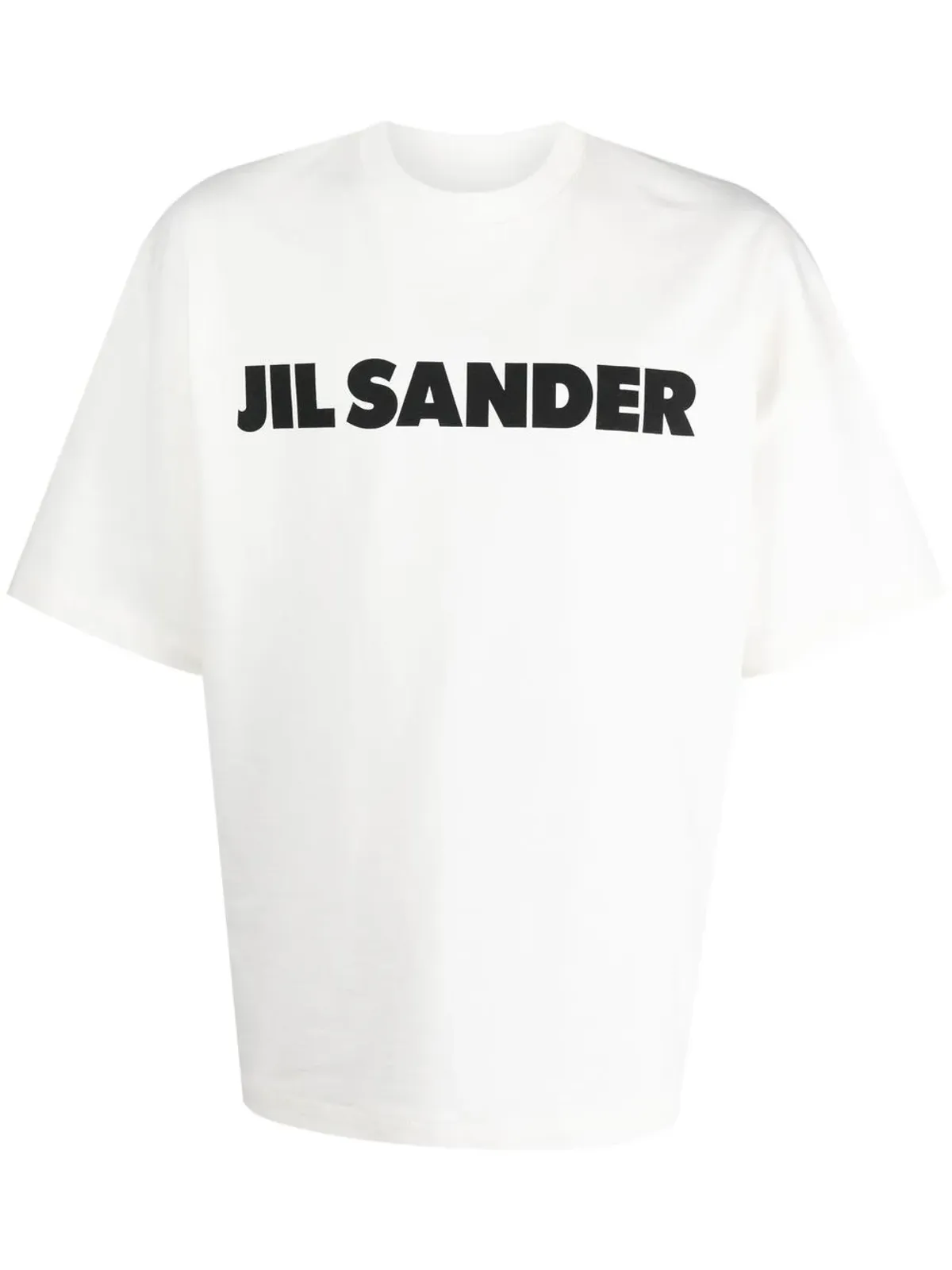 Jil Sander ロゴプリント コットンTシャツ - 画像1