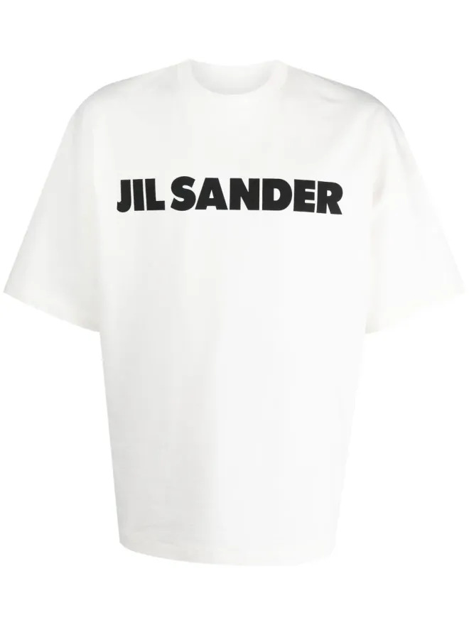 Jil Sander Jil Sander ロゴプリント コットンTシャツの商品画像