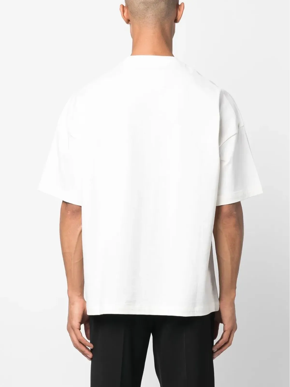 Jil Sander ロゴプリント コットンTシャツ - 画像4