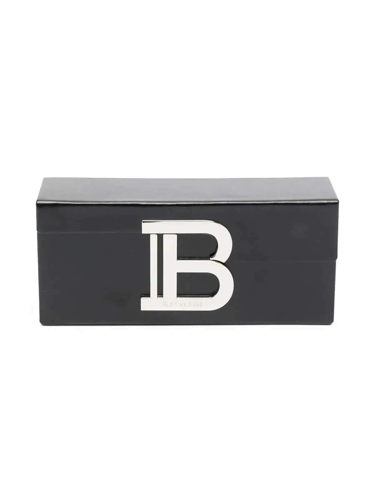 Balmain Eyewear オーバーサイズティントサングラス ブラック - 画像4