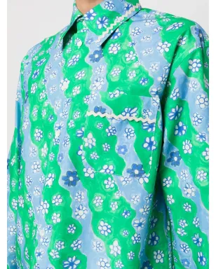 Marni コットン花柄プリントシャツ - サムネイル5