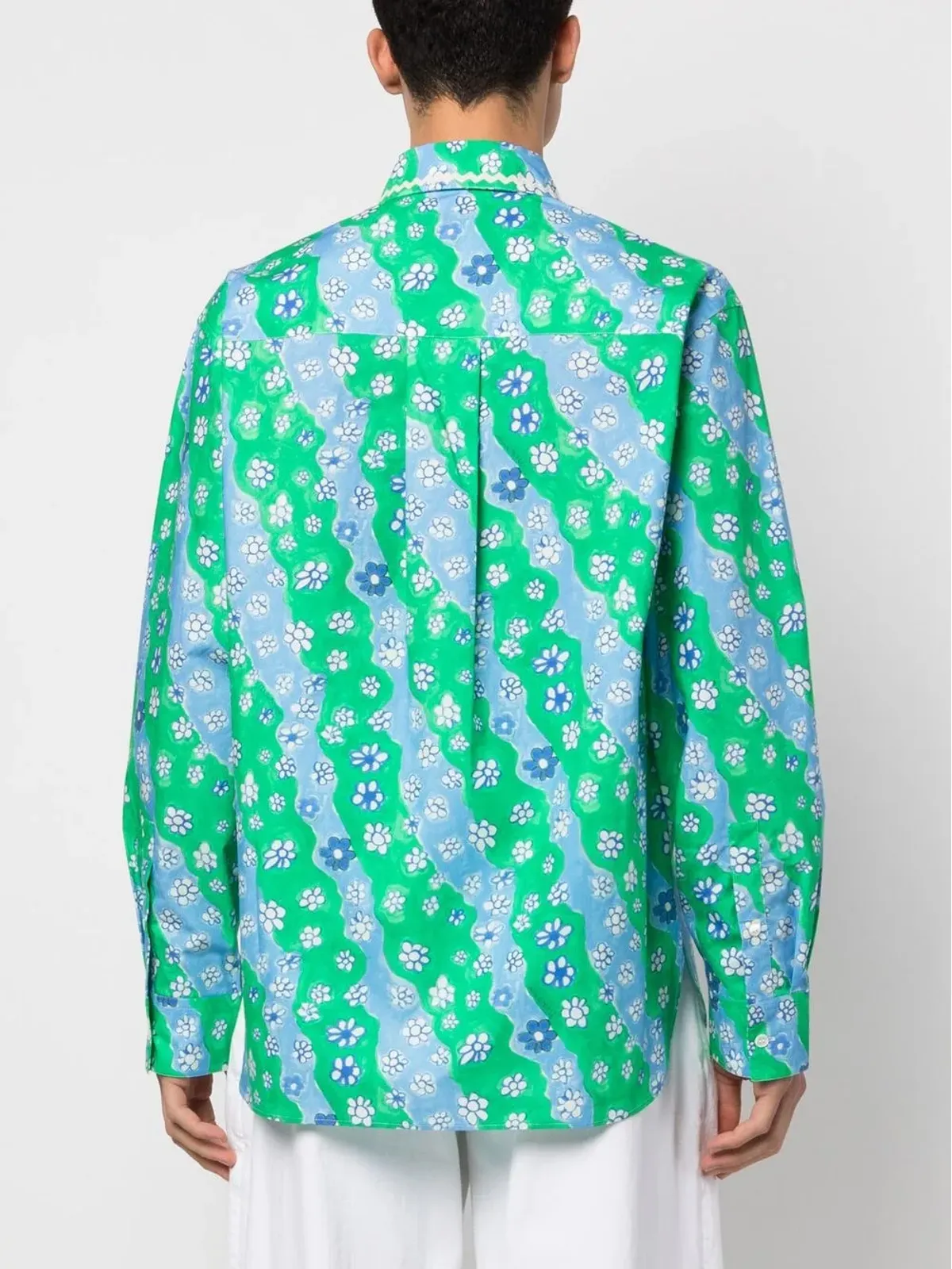 Marni コットン花柄プリントシャツ - 画像4