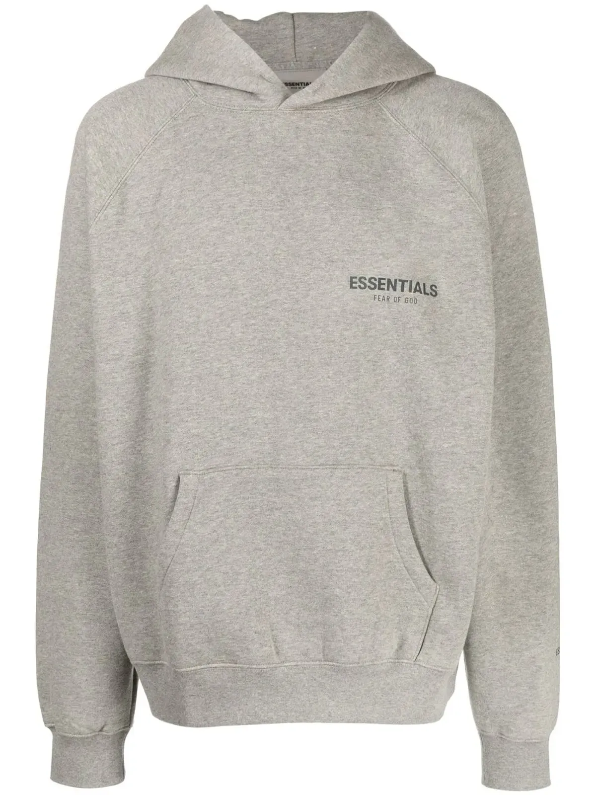 FEAR OF GOD ESSENTIALS chest logo-print detail hoodie - 画像1