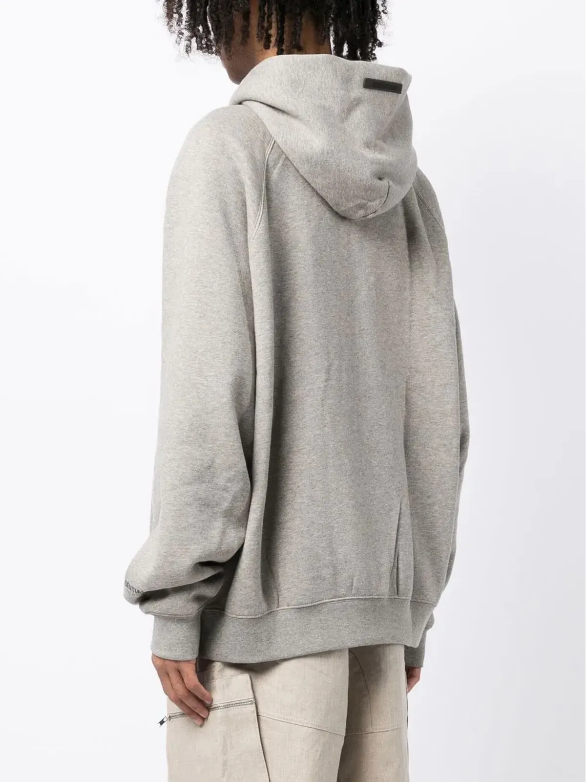 FEAR OF GOD ESSENTIALS chest logo-print detail hoodie - 画像4