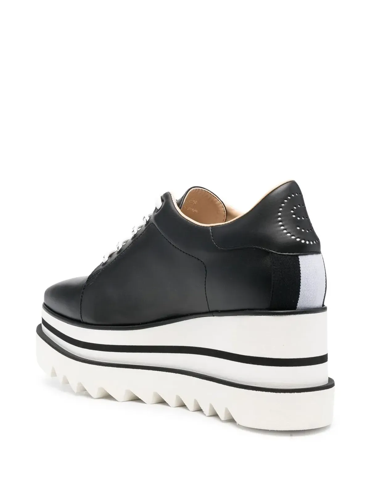 Stella McCartney エリース ロー・トップスニーカー ブラック - 画像3