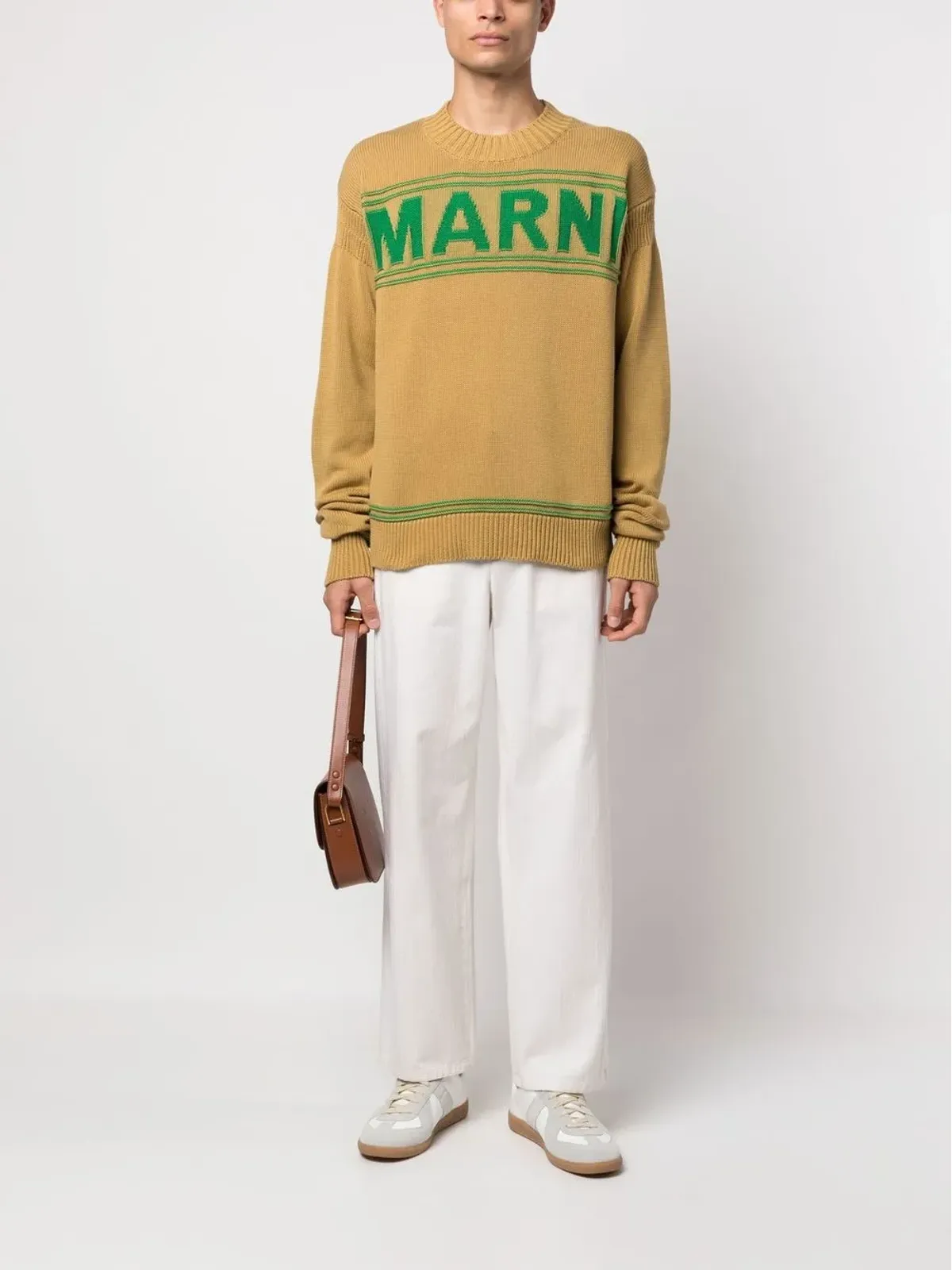 Marni ロゴプリント ニット ジャンパー - 画像2