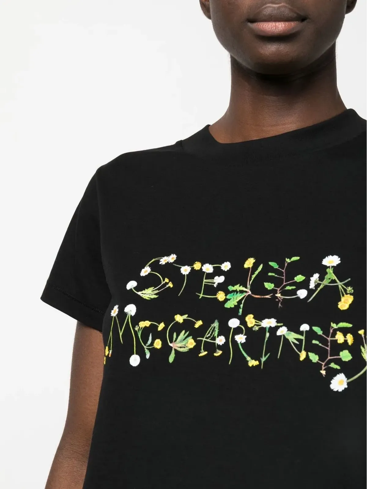 Stella McCartney ダンデライオン ロゴプリント Tシャツ - 画像5
