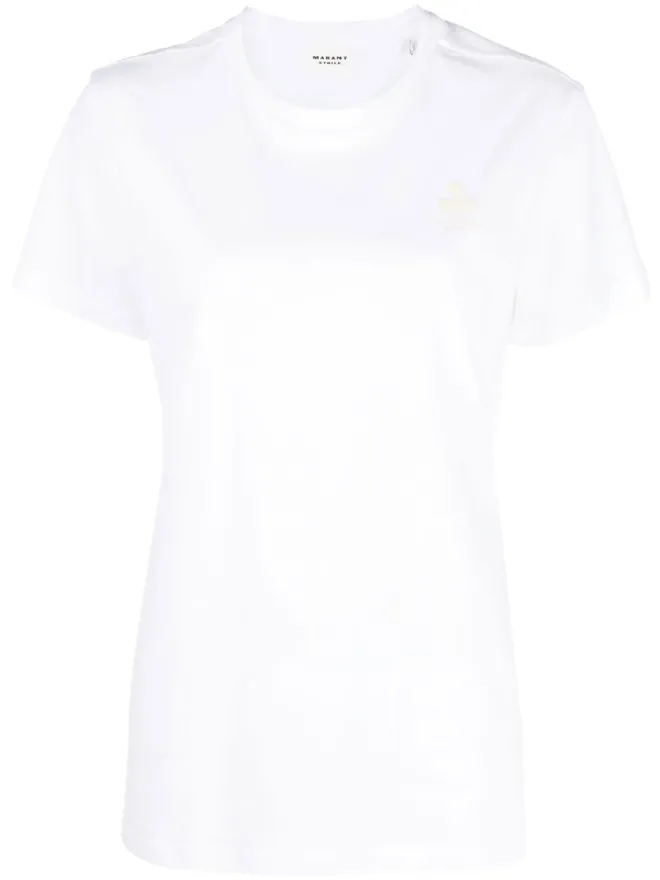 MARANT ÉTOILE MARANT ÉTOILE Aby ロゴ刺繍 Tシャツの商品画像