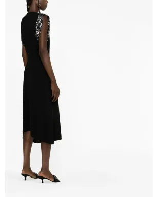 ISABEL MARANT Leronia スパンコール装飾ミディドレス ブラック - サムネイル3