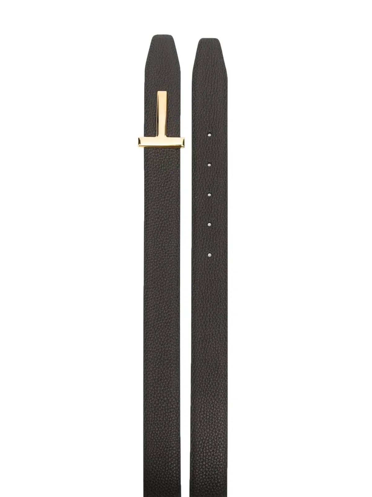 TOM FORD T-plaque レザーベルト - 画像2