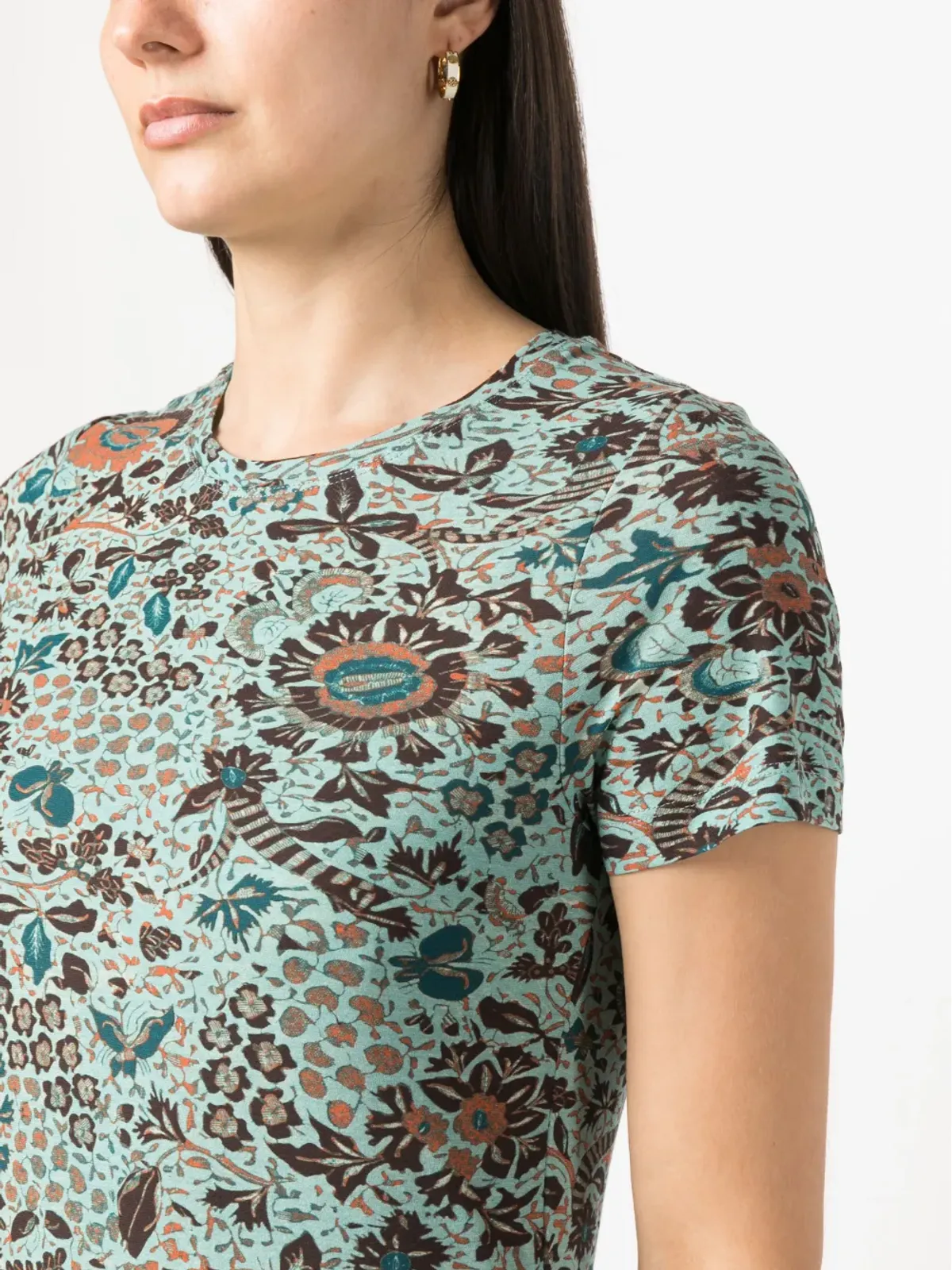 Ulla Johnson Estelle 半袖コットンTシャツ - 画像5