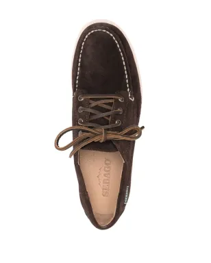 Sebago レースアップスエードボートシューズ（ブラウン） - サムネイル4