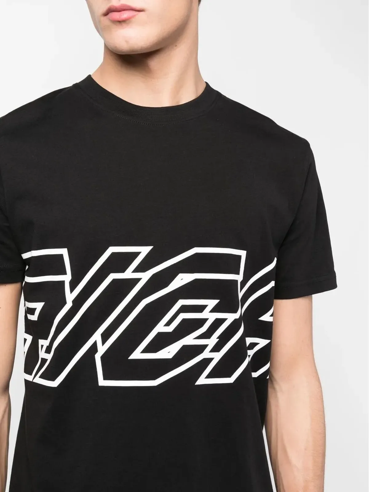 John Richmond ロゴプリント コットンTシャツ - 画像5