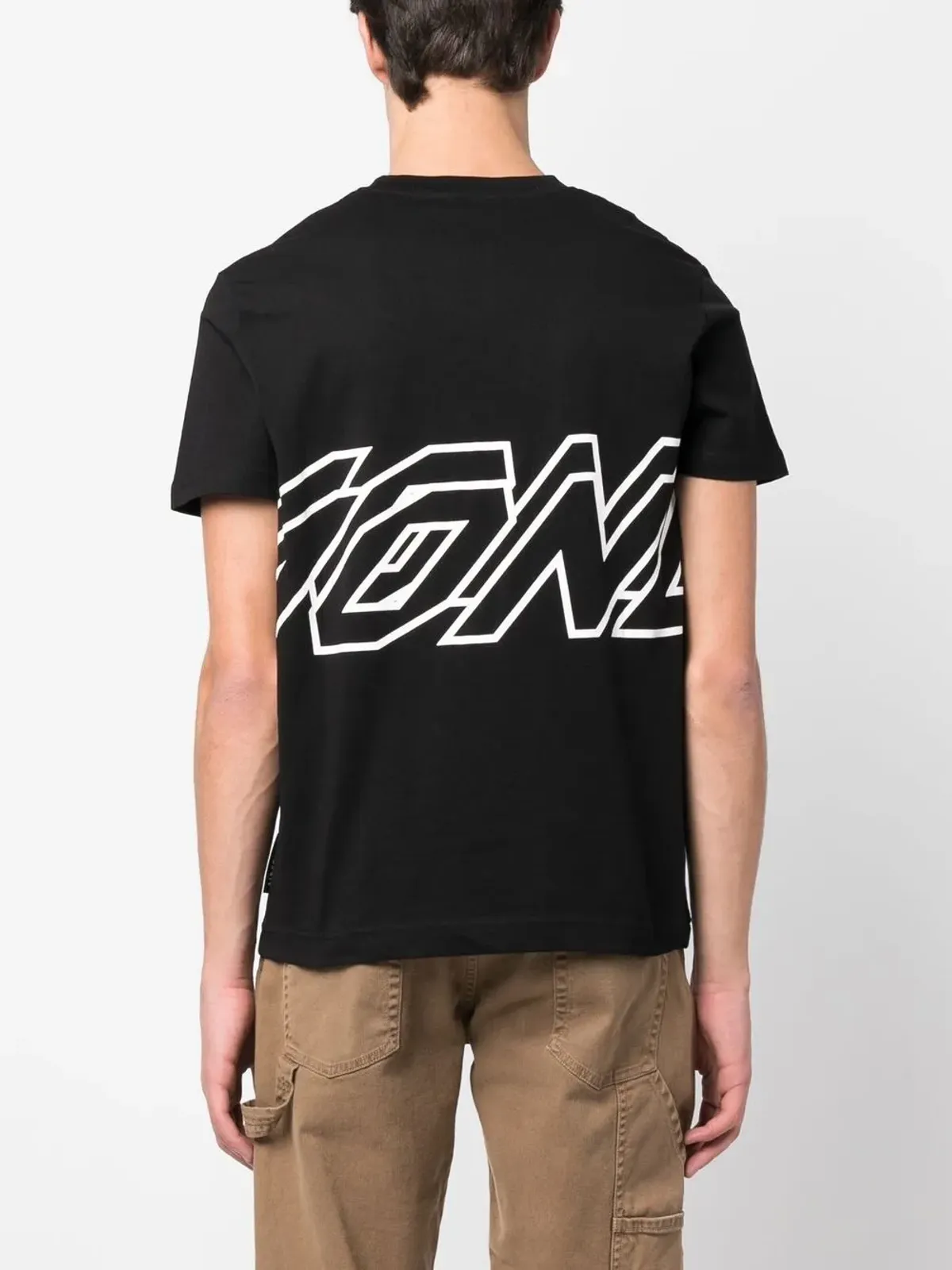 John Richmond ロゴプリント コットンTシャツ - 画像4