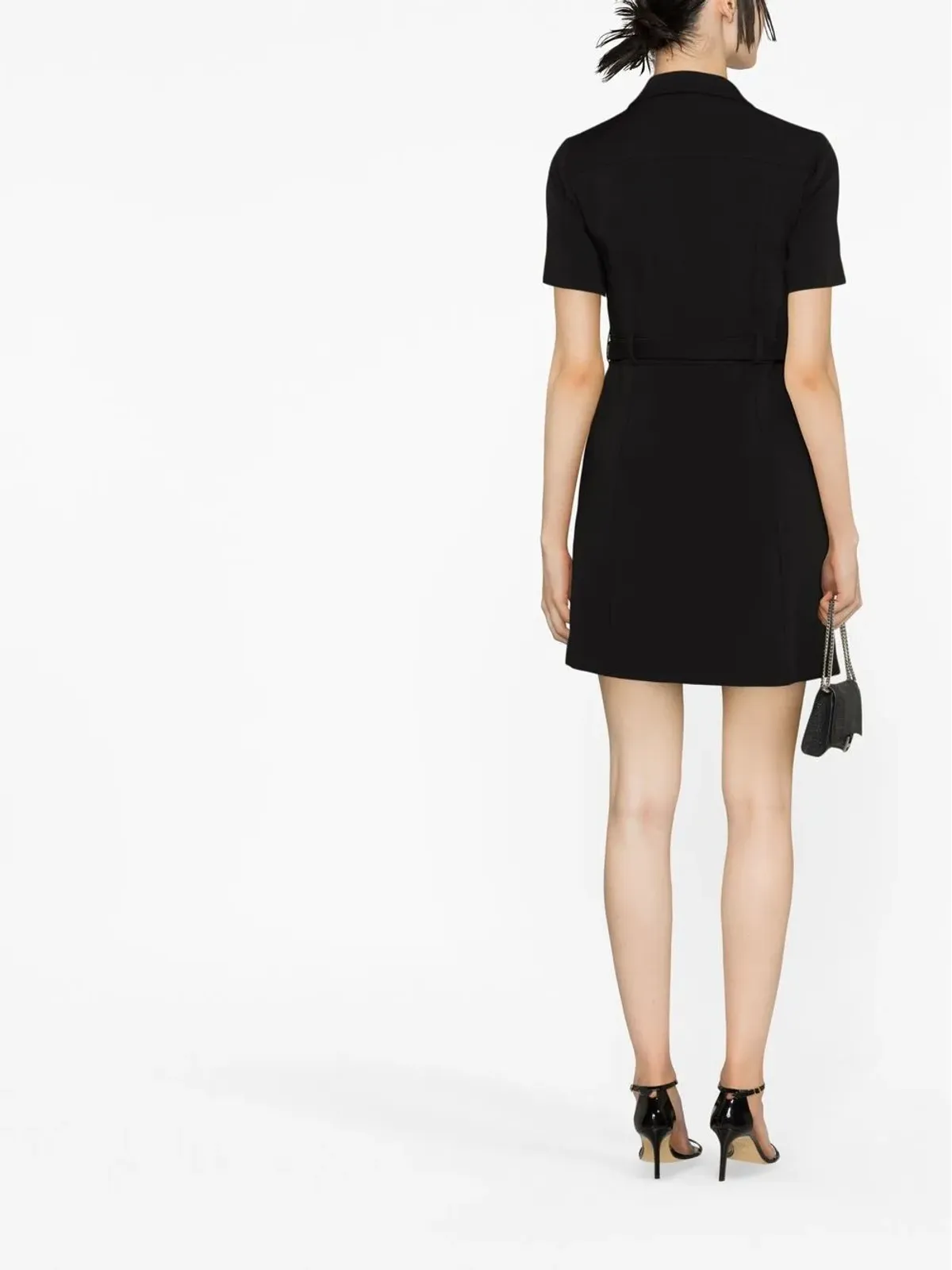 Michael Michael Kors ベルト付きシャツミニドレス - 画像3