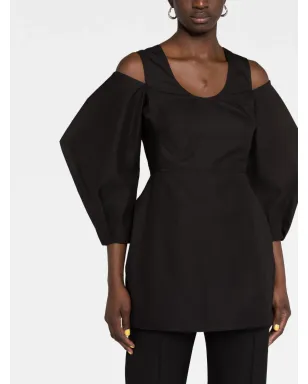 Jil Sander コールドショルダーブラウス - サムネイル5