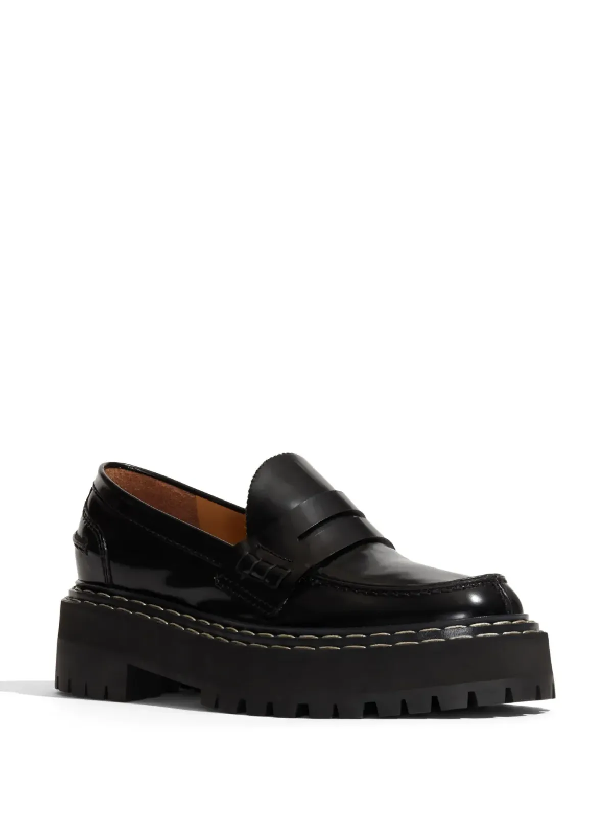Proenza Schouler ラグソール レザー ローファー - 画像2