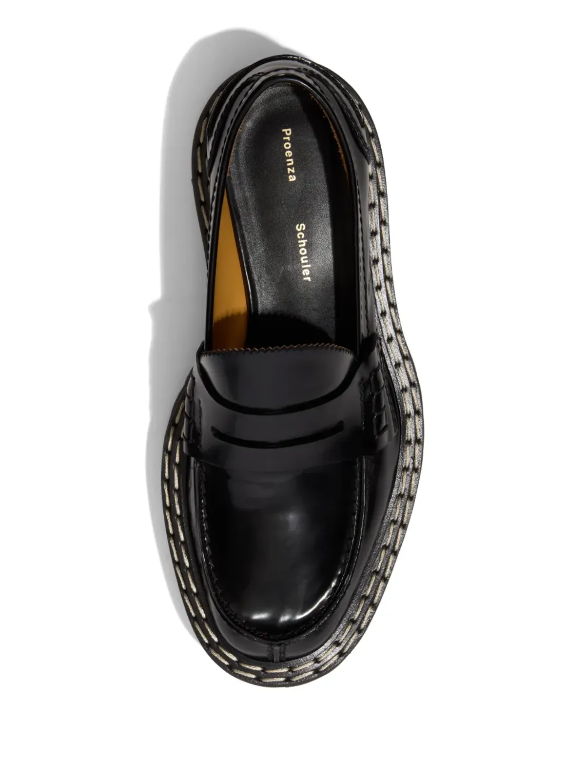 Proenza Schouler ラグソール レザー ローファー - 画像4