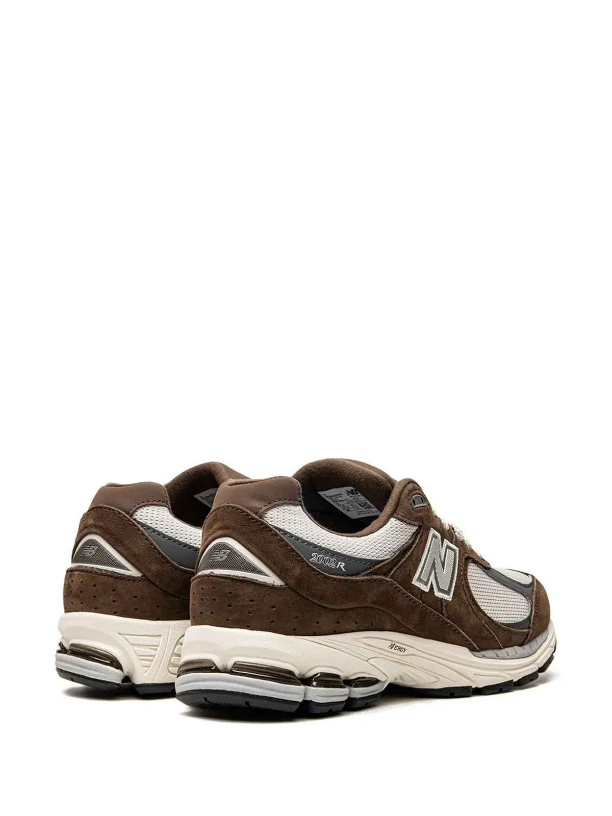 New Balance 2002R ブラウン/ベージュ スニーカー - 画像3