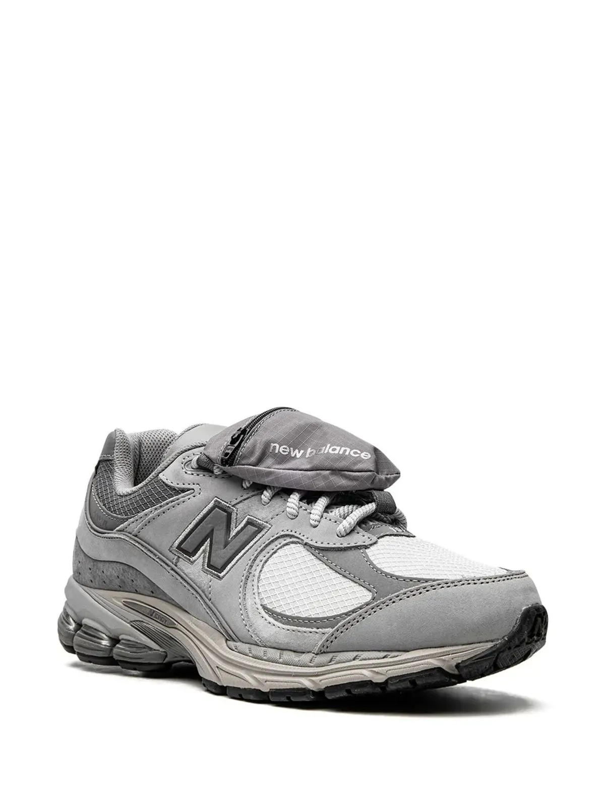 New Balance グレー ポケット スニーカー - 画像2