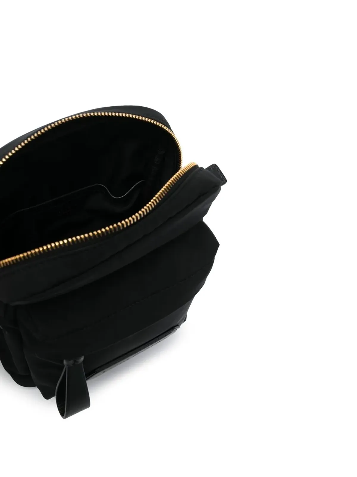 TOM FORD ロゴパッチ ジップアップ メッセンジャーバッグ - 画像5