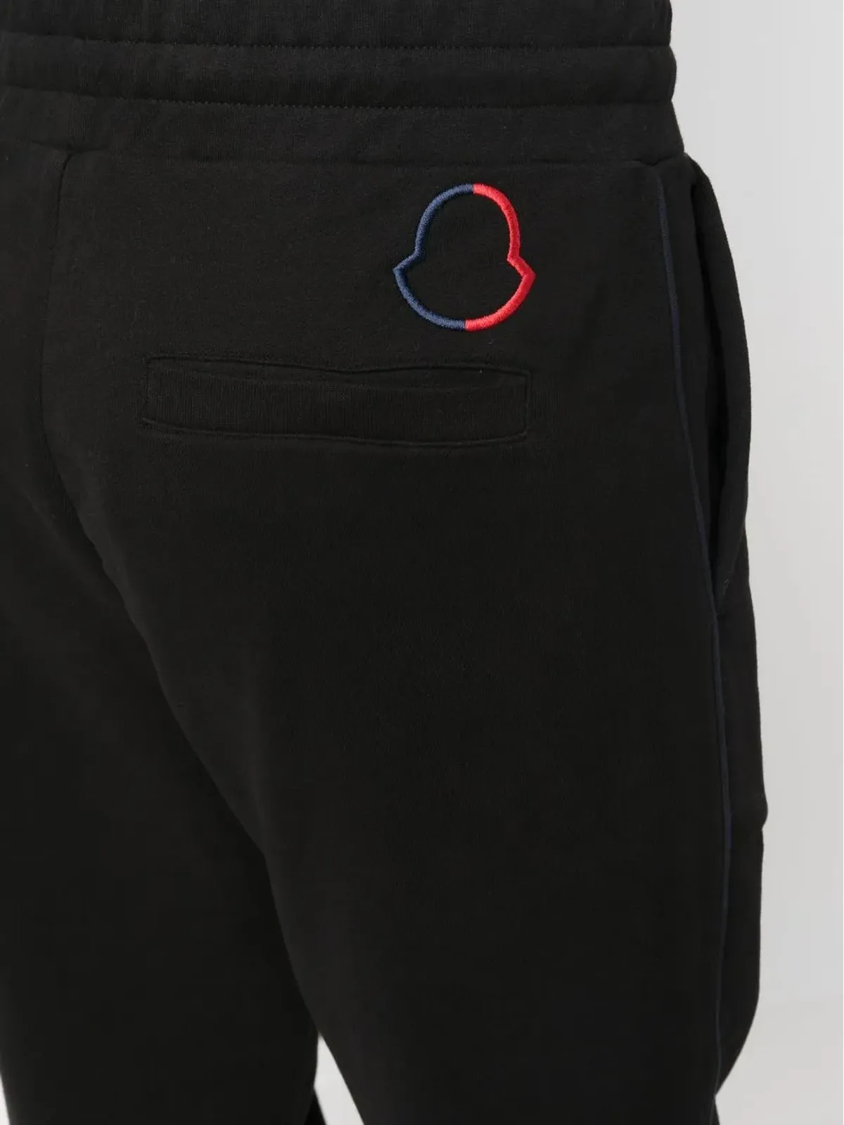 Moncler ドローコード付きカフパンツ - ブラック - 画像5