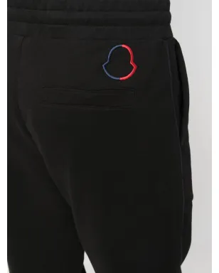 Moncler ドローコード付きカフパンツ - ブラック - サムネイル5