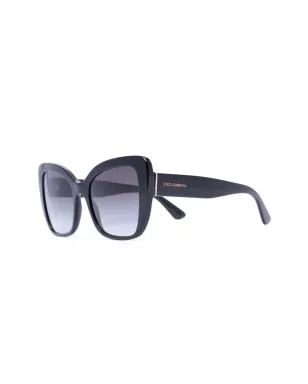 Dolce & Gabbana Eyewear オーバーサイズキャットアイフレームサングラス - サムネイル2