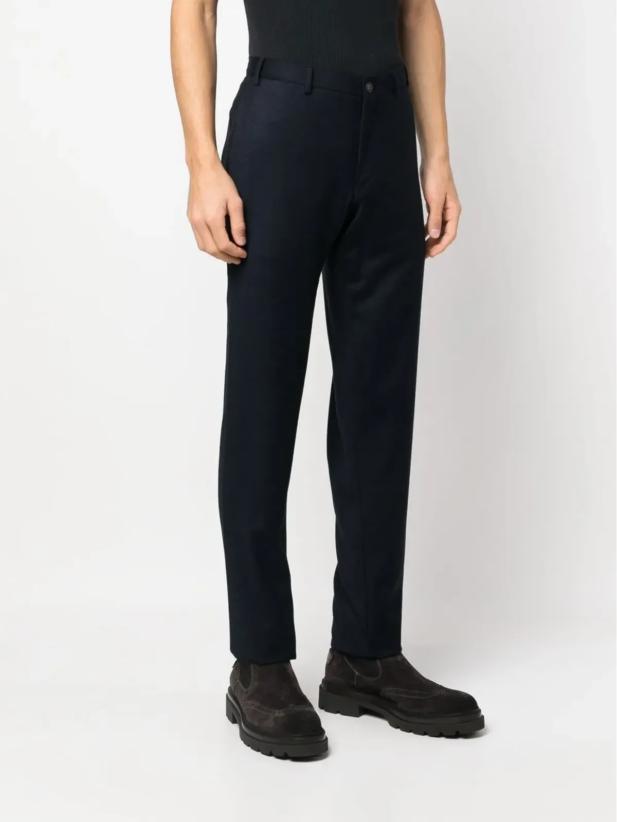 Canali テーラードウールパンツ - 画像3