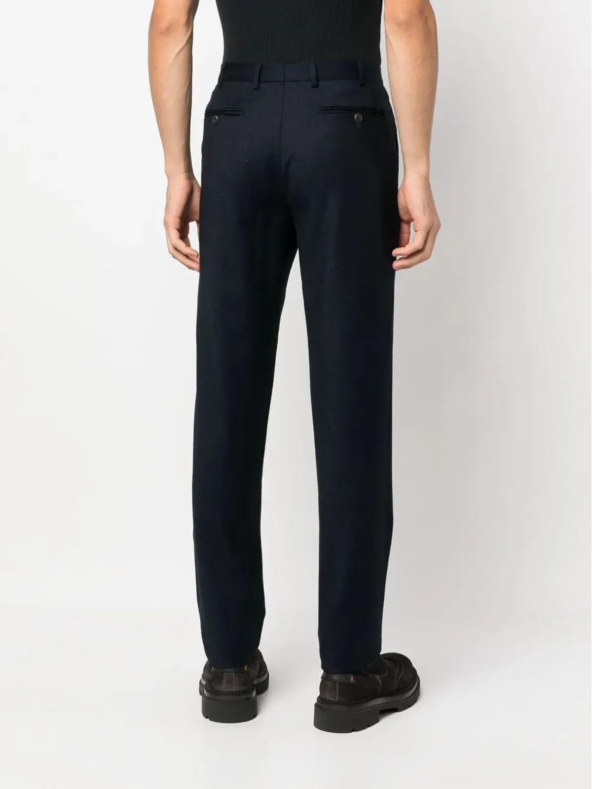 Canali テーラードウールパンツ - 画像4