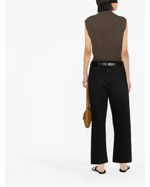 TOTEME Twisted Seam ストレートジーンズ - ブラック - サムネイル3
