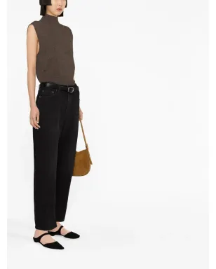 TOTEME Twisted Seam ストレートジーンズ - ブラック - サムネイル4