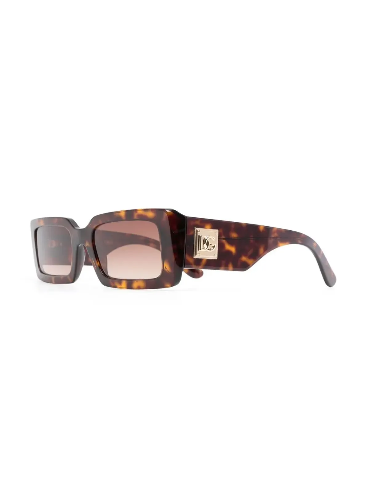 Dolce & Gabbana Eyewear べっこう柄フレームサングラス - 画像2