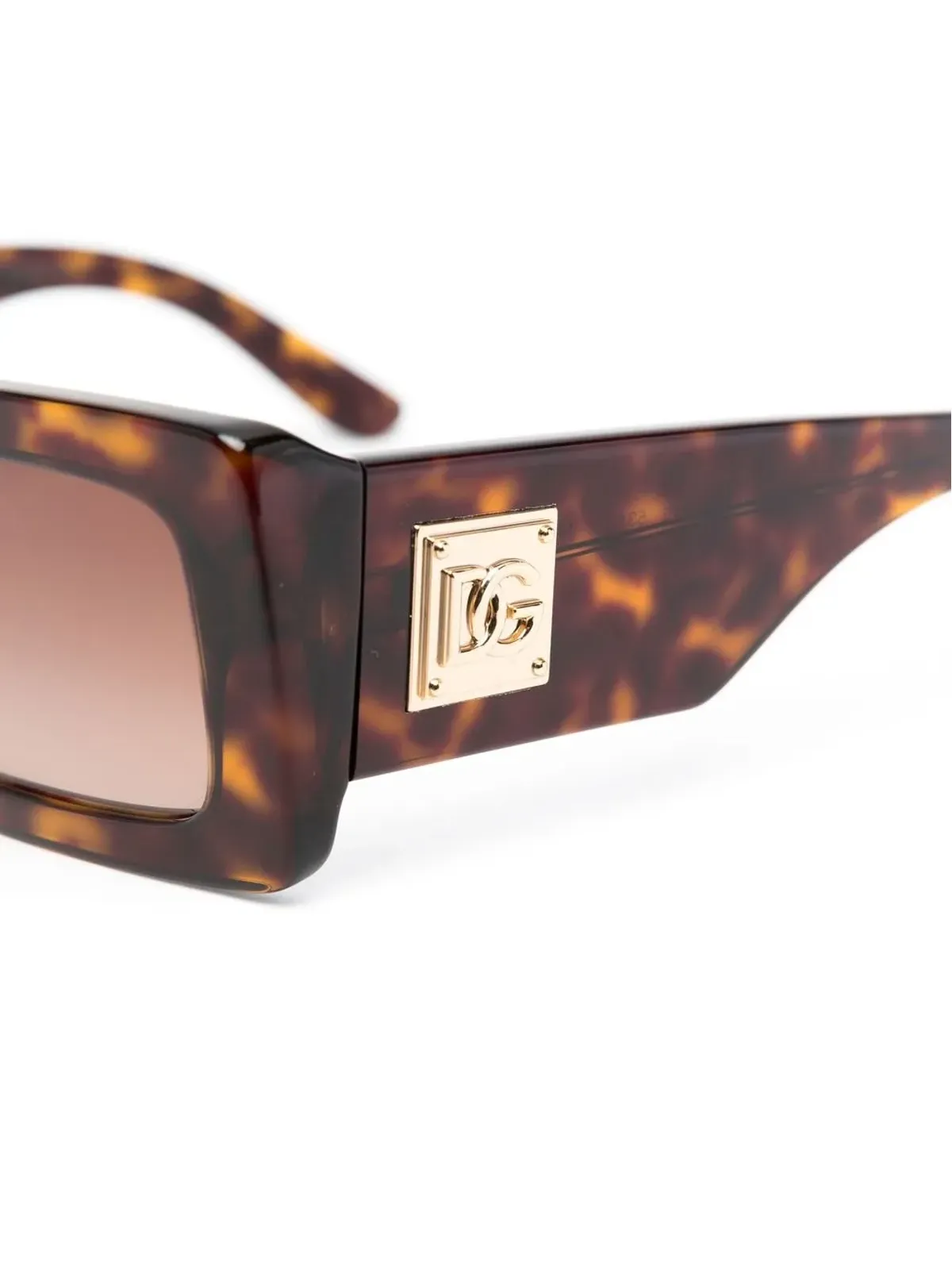 Dolce & Gabbana Eyewear べっこう柄フレームサングラス - 画像3