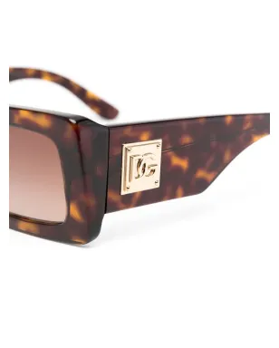 Dolce & Gabbana Eyewear べっこう柄フレームサングラス - サムネイル3