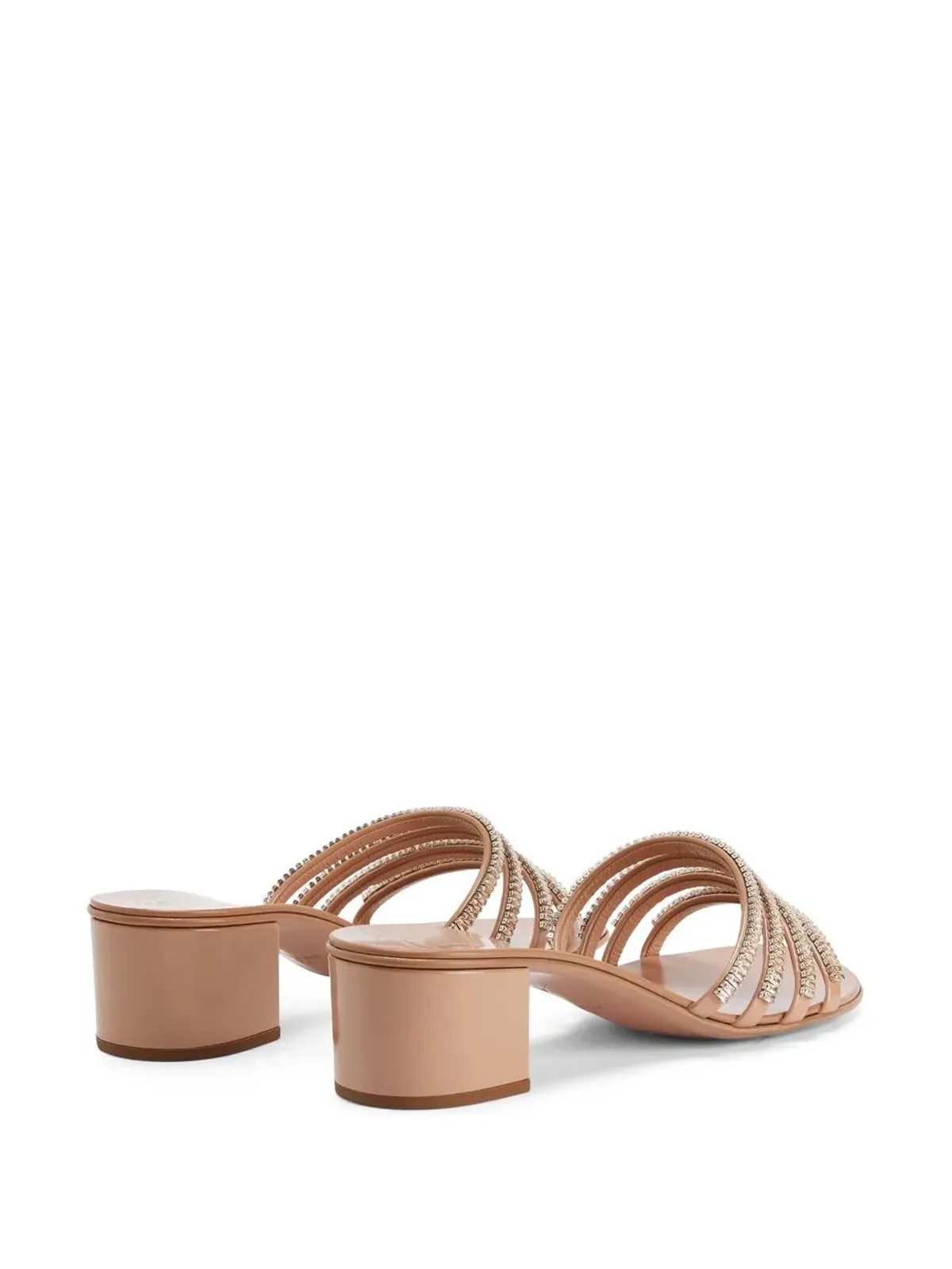 Giuseppe Zanotti Iride クリスタルストラップ サンダル - 画像3