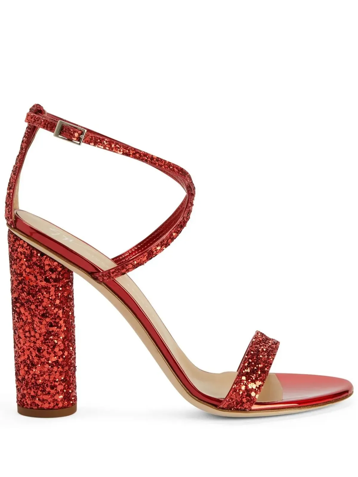Giuseppe Zanotti タラ グリッター サンダル - 画像1