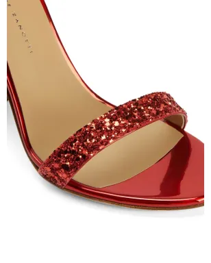 Giuseppe Zanotti タラ グリッター サンダル - サムネイル4