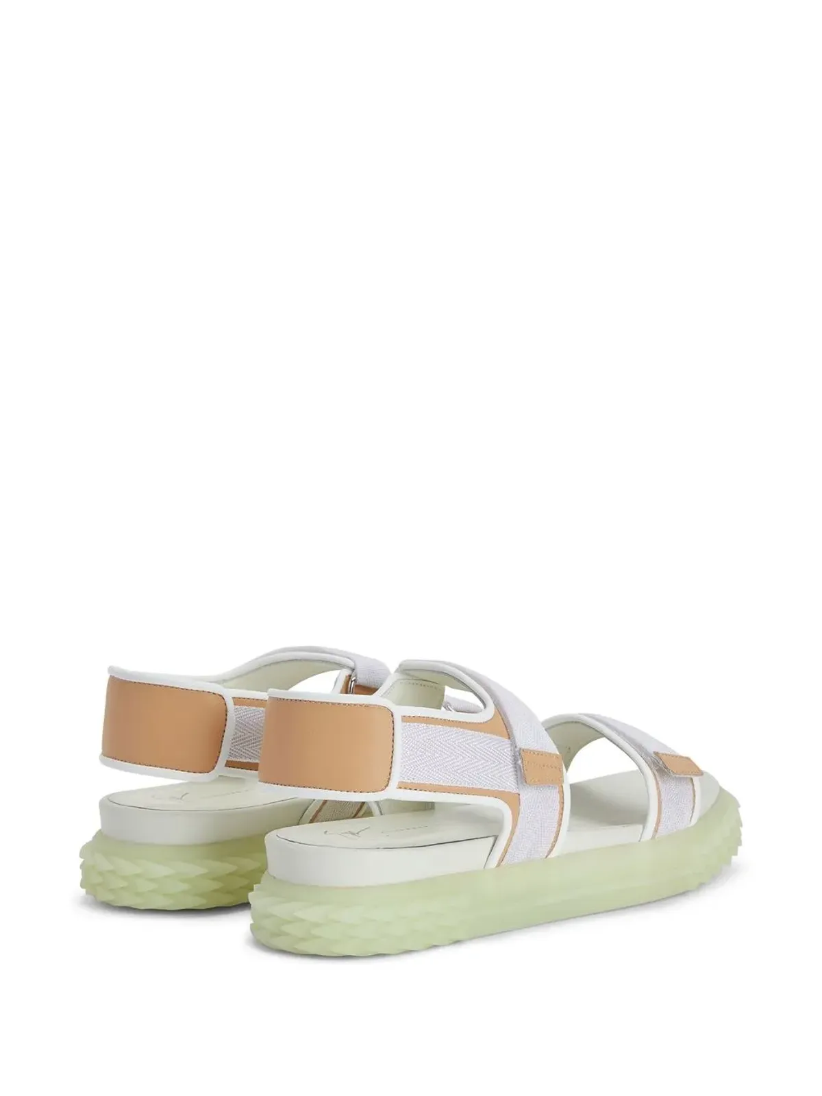 Giuseppe Zanotti ブラバー グミー タッチストラップ サンダル - 画像3