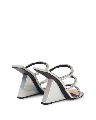 Giuseppe Zanotti クラレンス サンダル（シルバー） - サムネイル3