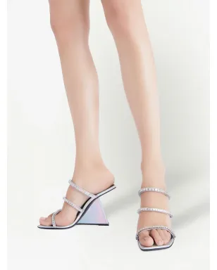 Giuseppe Zanotti クラレンス サンダル（シルバー） - サムネイル4